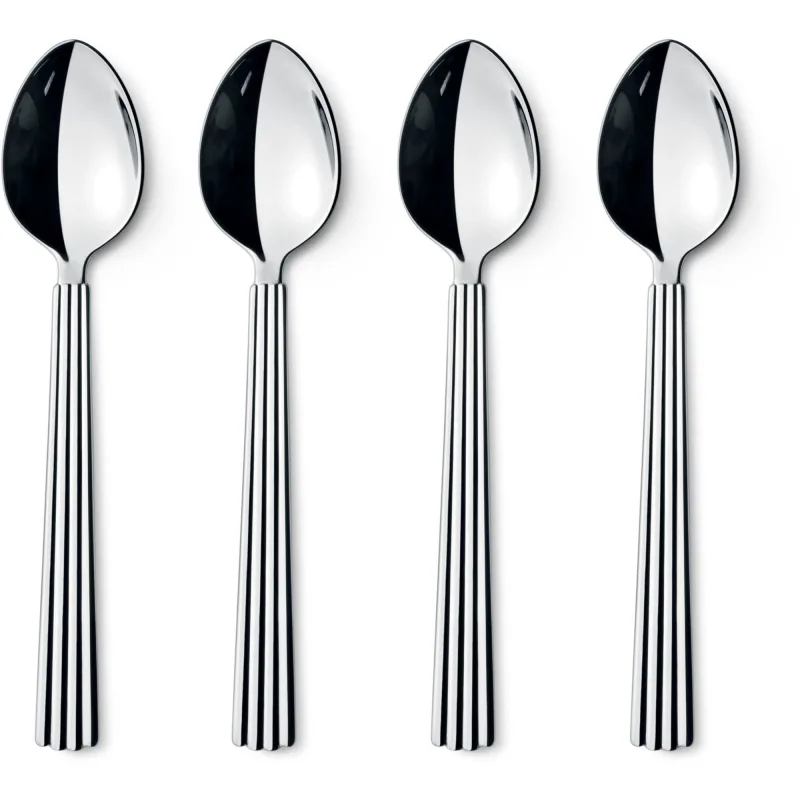 Georg jensen Bernadotte teskeer, 4 stk.