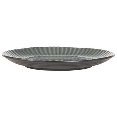 Bahne & co Tallerken Birch Line 21,5 cm. Grå