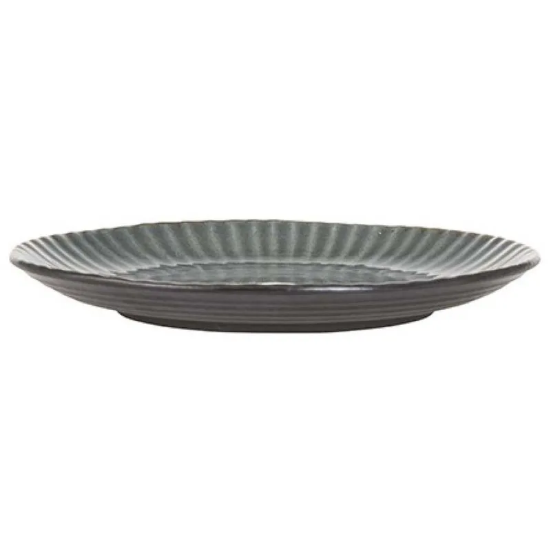 Bahne & co Tallerken Birch Line 21,5 cm. Grå