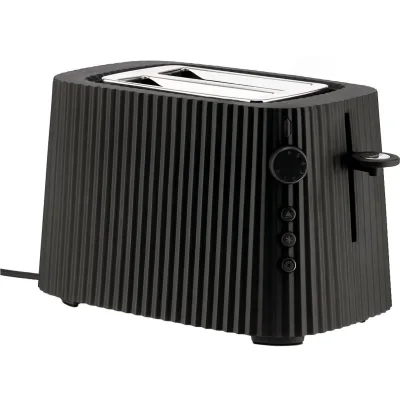 Alessi Plissé toaster, sort
