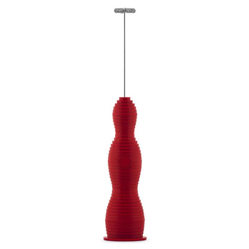 Alessi Pulcina mælkeskummer, rød