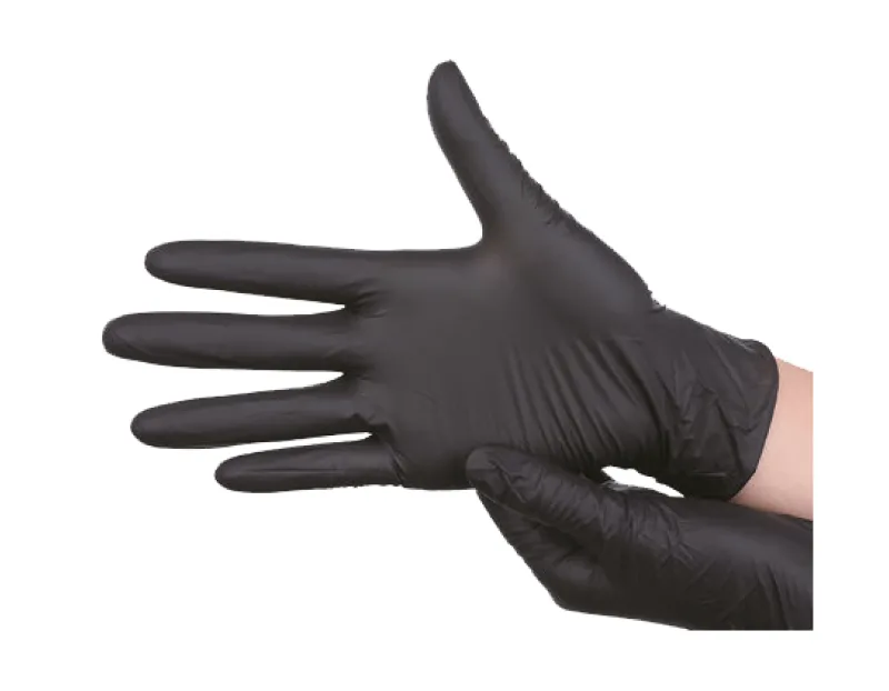 Sorte Nitril Handsker Small (100 stk.)
