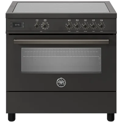 Bertazzoni PRO95I1ECAT Professional induktionskomfur med ovn 90 cm, mat sort