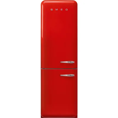 Smeg FAB32LRD6 Køleskab/Fryser 197cm Venstrehængt Rød