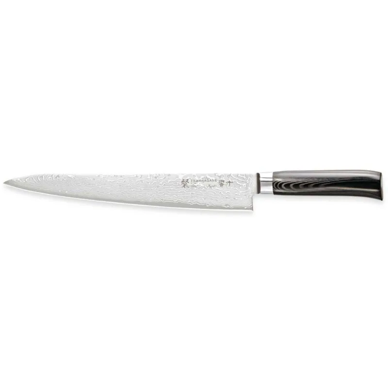Tamahagane SAN Kyoto Trancherkniv, sort 27 cm