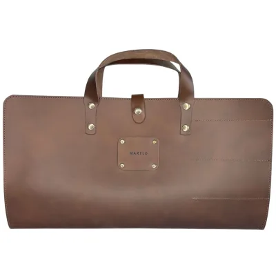 Mareld Knivtaske med 6 rum, brun