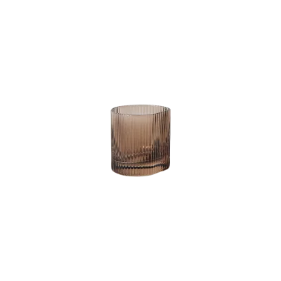 Ripe glas mini 8 cl - Brun