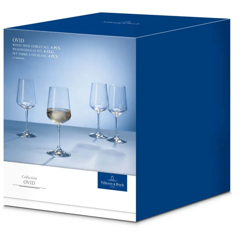 Villeroy & boch Ovid hvidvinsglas 4-pak