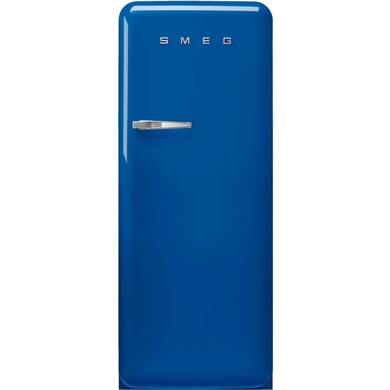 Smeg FAB28RBE6 Køleskab Med Fryser 153cm Højrehængt Blå