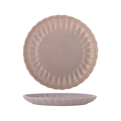 Latina tallerken 27 cm - Rosa/lyslilla