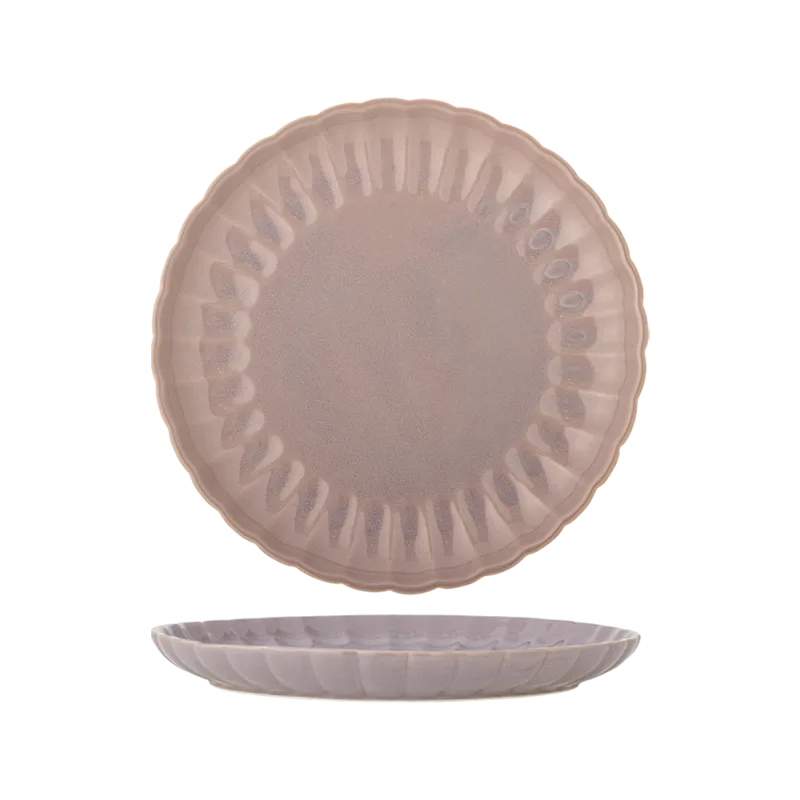 Latina tallerken 27 cm - Rosa/lyslilla