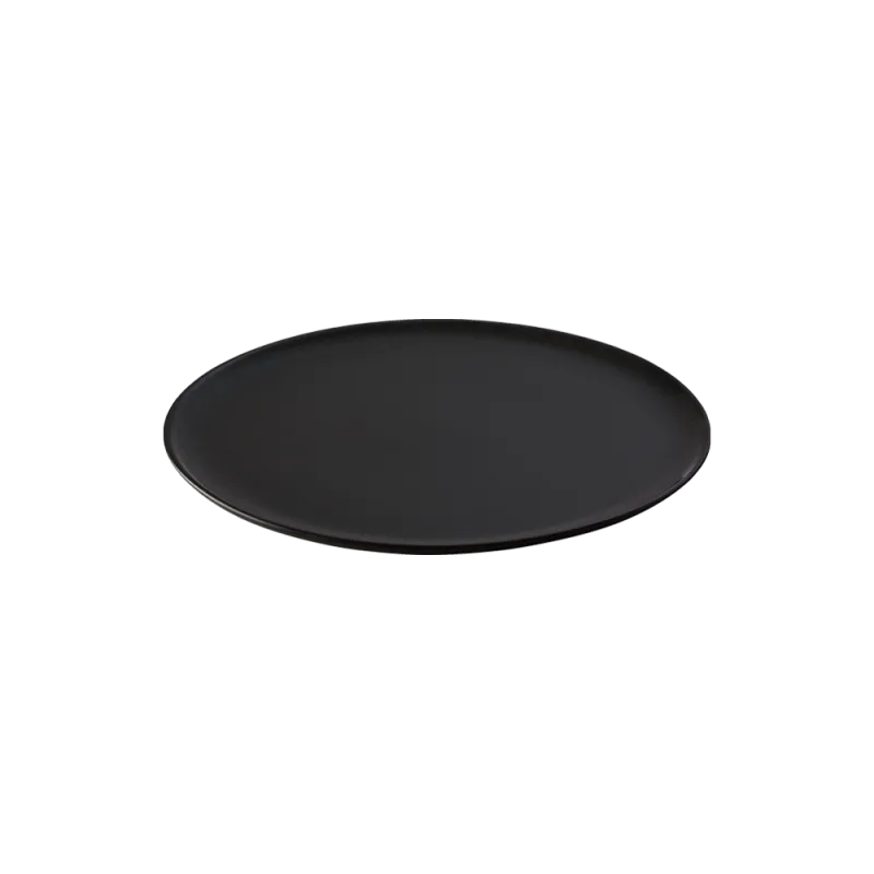 Raw rundt fad 34 cm - Titanium Black