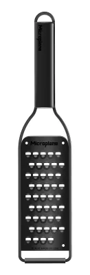 Microplane Black Sheep Rivejern - Ekstra Grov (Sort Stål)