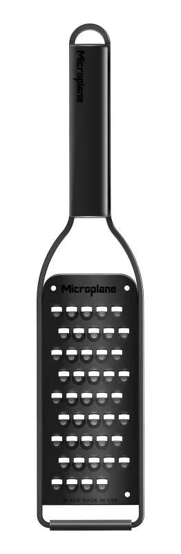 Microplane Black Sheep Rivejern - Ekstra Grov (Sort Stål)