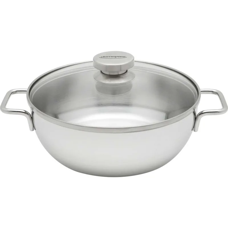 Demeyere Apollo Gryde med glaslåg, 28 cm 4,8 L