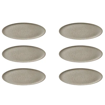 Aida RAW desserttallerken, beige, 6 stk.