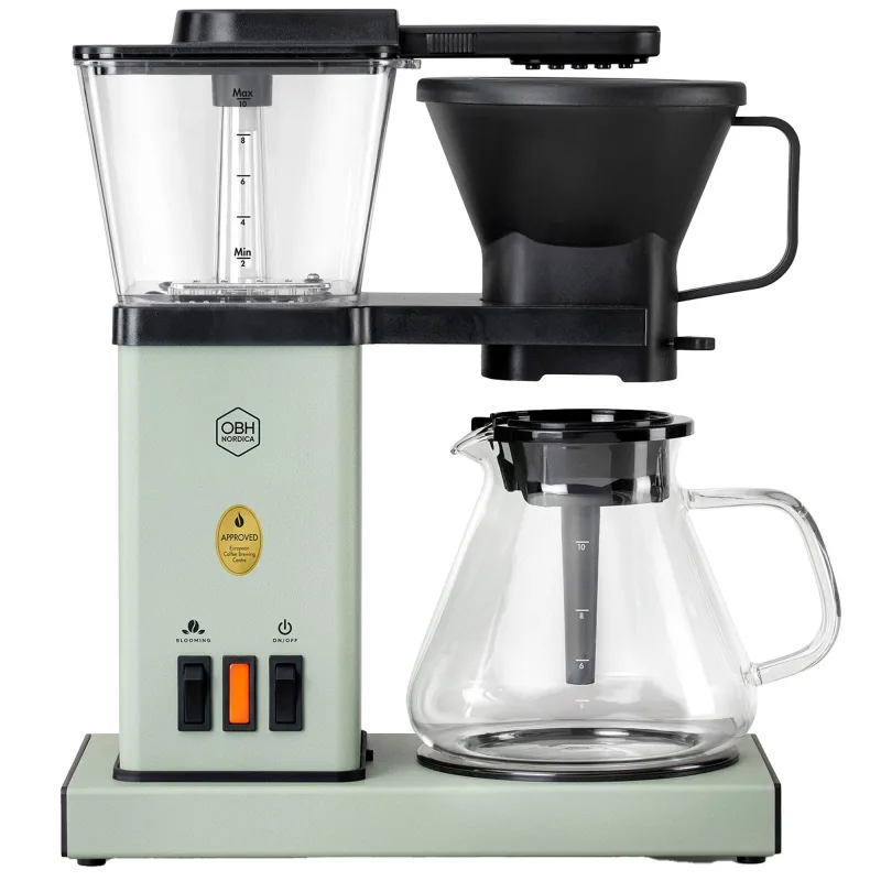 Obh nordica Blooming Prime kaffemaskine 1,25 liter, misty green