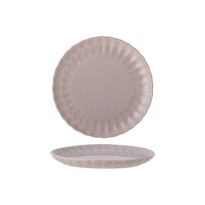 Latina tallerken 20 cm - Rosa/lyslilla