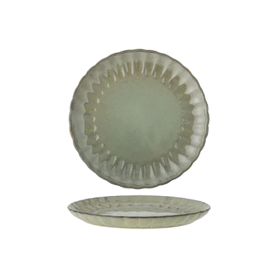 Latina tallerken 20 cm - Grøn