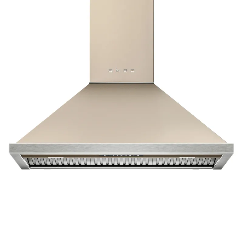 Smeg  Portofino KCU94MLM vägghängd köksfläkt 90 cm, moonlight