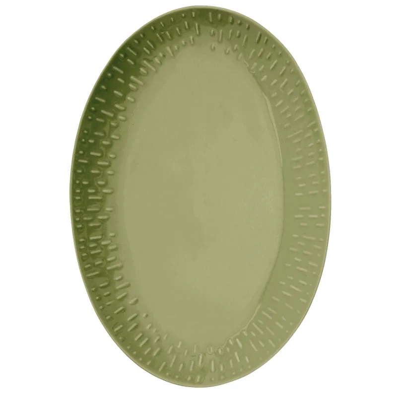 Aida Confetti fad 36 × 25,5 cm, olive