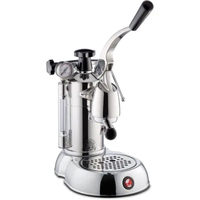 La pavoni Stradivari Professional Espressomaskin Rustfrit stål, sort håndtag LPLSPL01EU