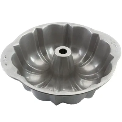 USA PAN Randform med rør 25 cm, aluminiseret stål