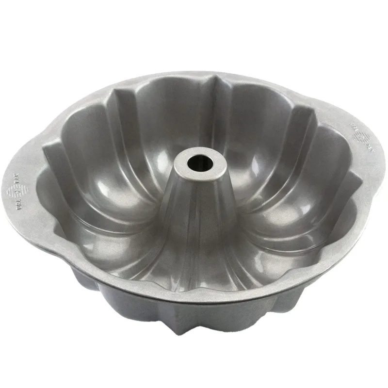USA PAN Randform med rør 25 cm, aluminiseret stål