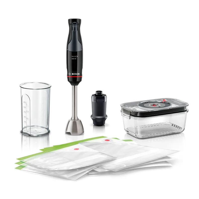 Bosch Serie 4 ErgoMaster MSM4B6V2 Stavblender 1000 watt
