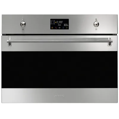 Smeg SO4302M1X Classic kombiovn 45 cm, rustfrit stål