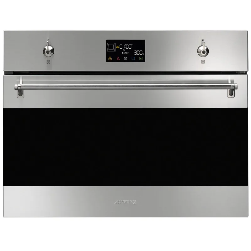 Smeg SO4302M1X Classic kombiovn 45 cm, rustfrit stål