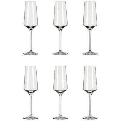 Ritzenhoff Lichtweiss champagneglas 23,3 cl, 6 stk.