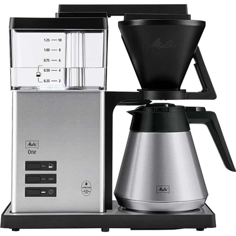 Melitta One Therm kaffemaskine, rustfrit stål