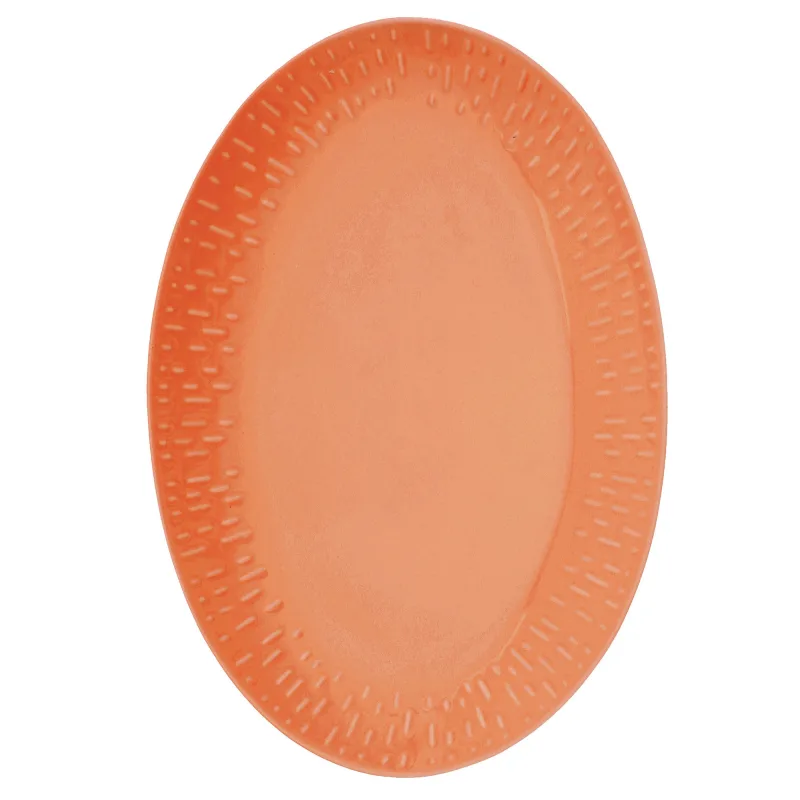 Aida Confetti fad 36 × 25,5 cm, apricot