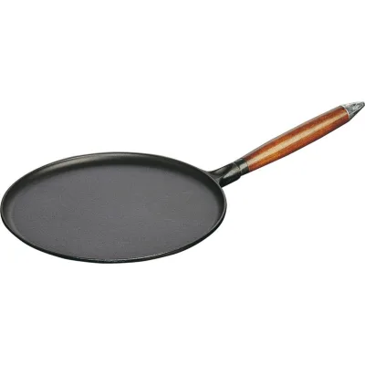 Staub Pandekagepande med træhåndtag