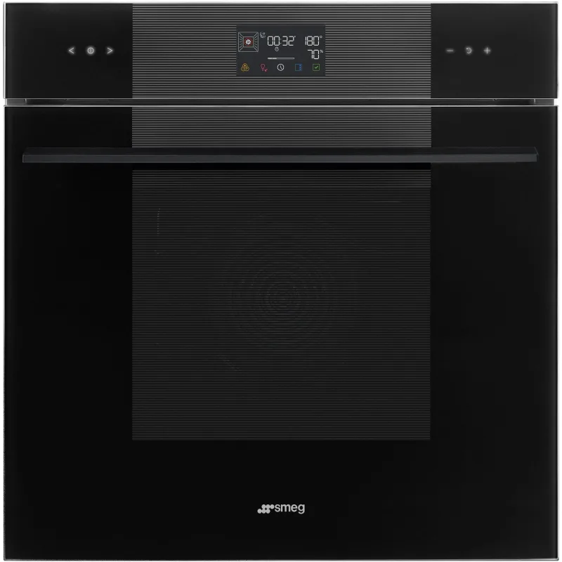 Smeg SO6102S3PB3 Steam100 kombi-dampovn 67 liter, sort