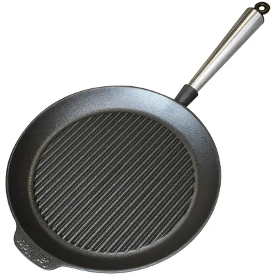 Carl victor Støbejernsgrillpande 28 cm, jern