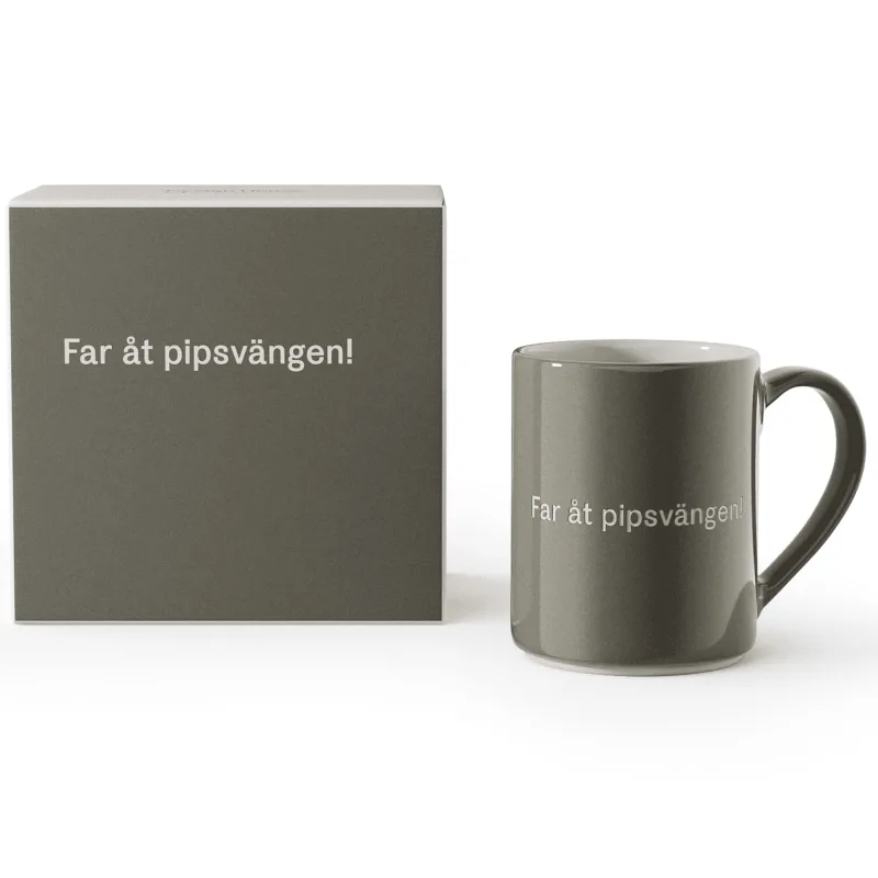 Design house stockholm Astrid Lindgren krus 35 cl, far åt pipsvängen!