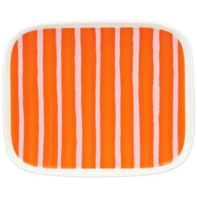 Marimekko Piccolo tallerken 12 x 15 cm, orange
