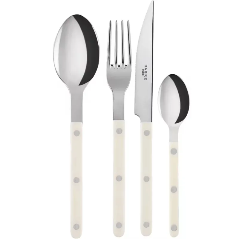 Sabre paris Bistrot Solid Bestik-sæt 16 dele, ivory