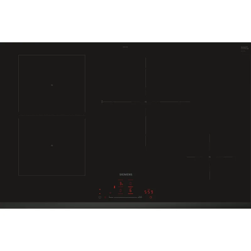 Siemens ED851HSB1E iQ500 induktionskogeplade, sort