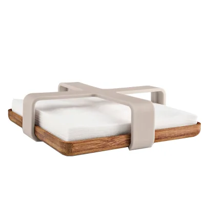 Eva trio Nordic Kitchen serviettholder 19 cm, sand