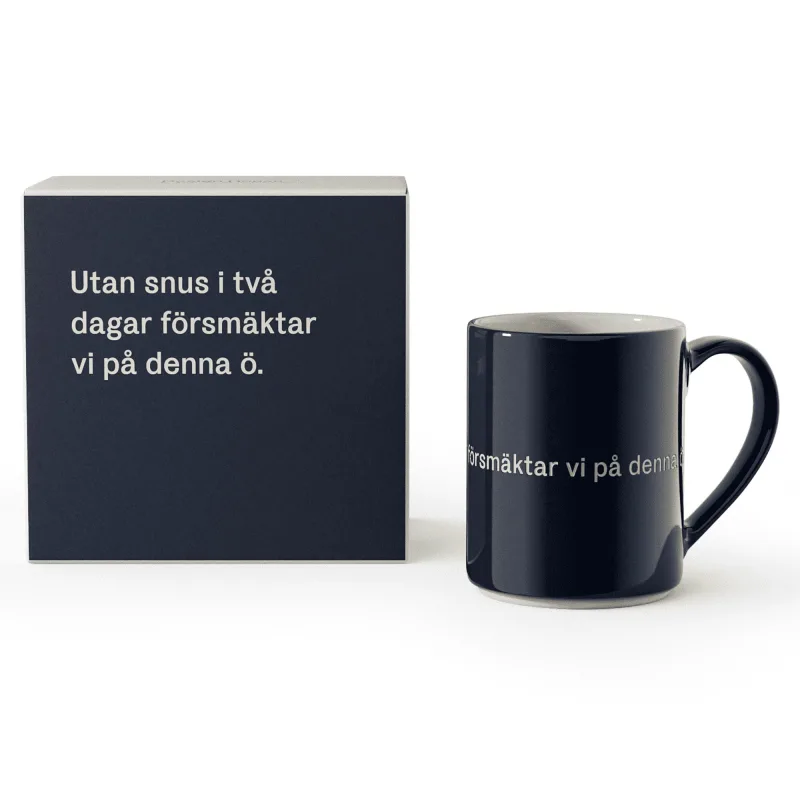 Design house stockholm Astrid Lindgren krus 35 cl, utan snus i två dagar
