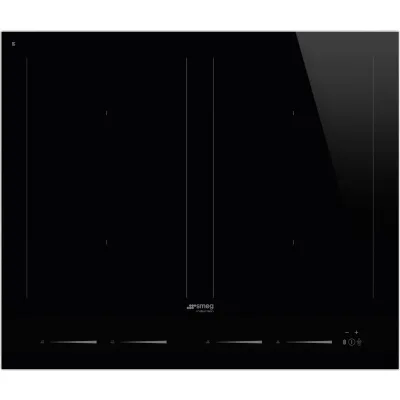 Smeg SIM1644D Linea induktionskogeplade 60 cm, sort