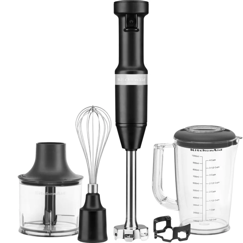 Kitchenaid 5KHBV83EBM Stavblender, mat sort