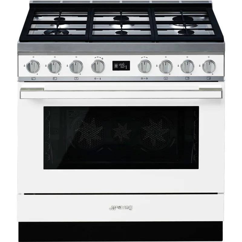 Smeg CPF9GPWH Portofino gaskomfur, hvid