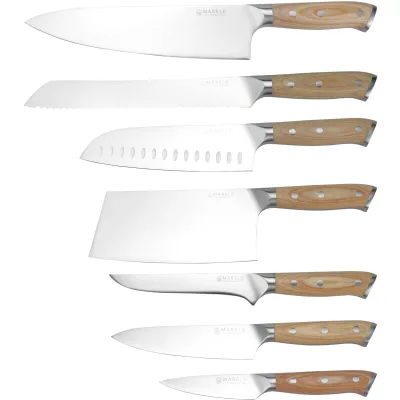 Mareld Knivsæt, 7 dele