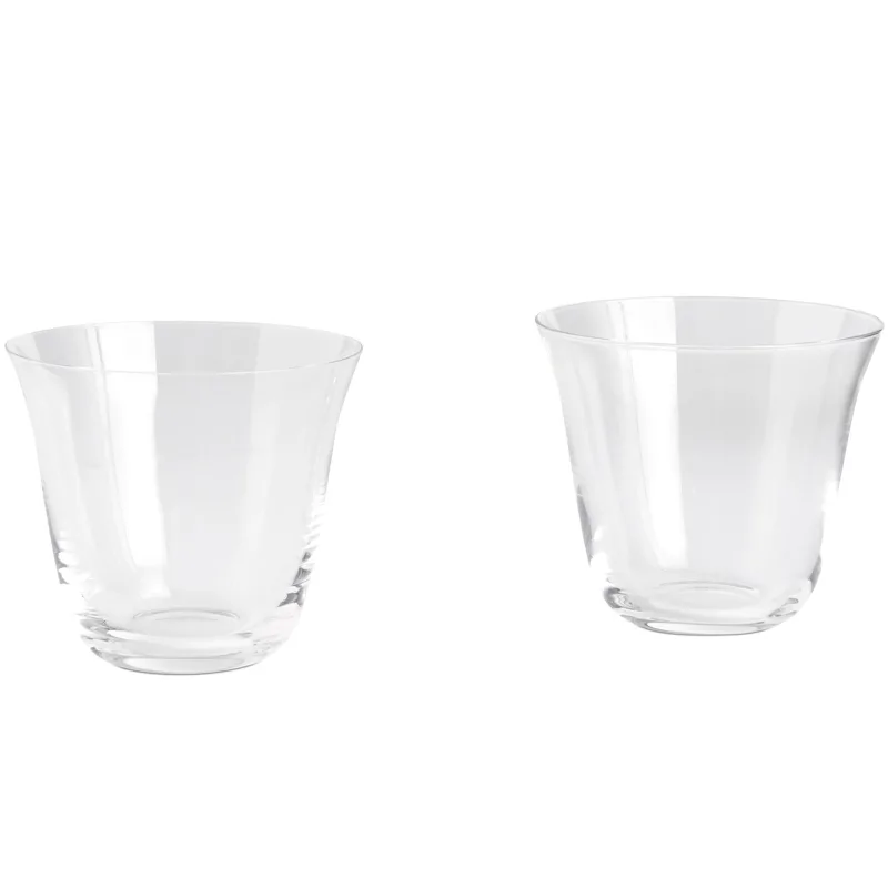 Hay Curve Tumbler Glas small 2-pak, klar