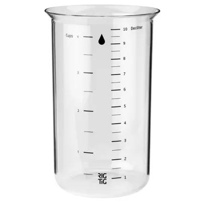 Rig-tig MIX-IT målebæger 1 liter, klar
