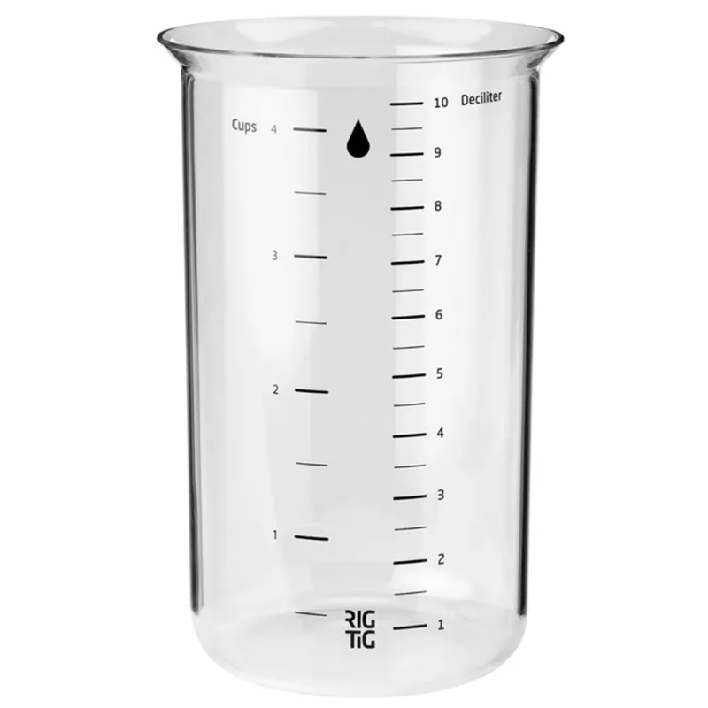 Rig-tig MIX-IT målebæger 1 liter, klar